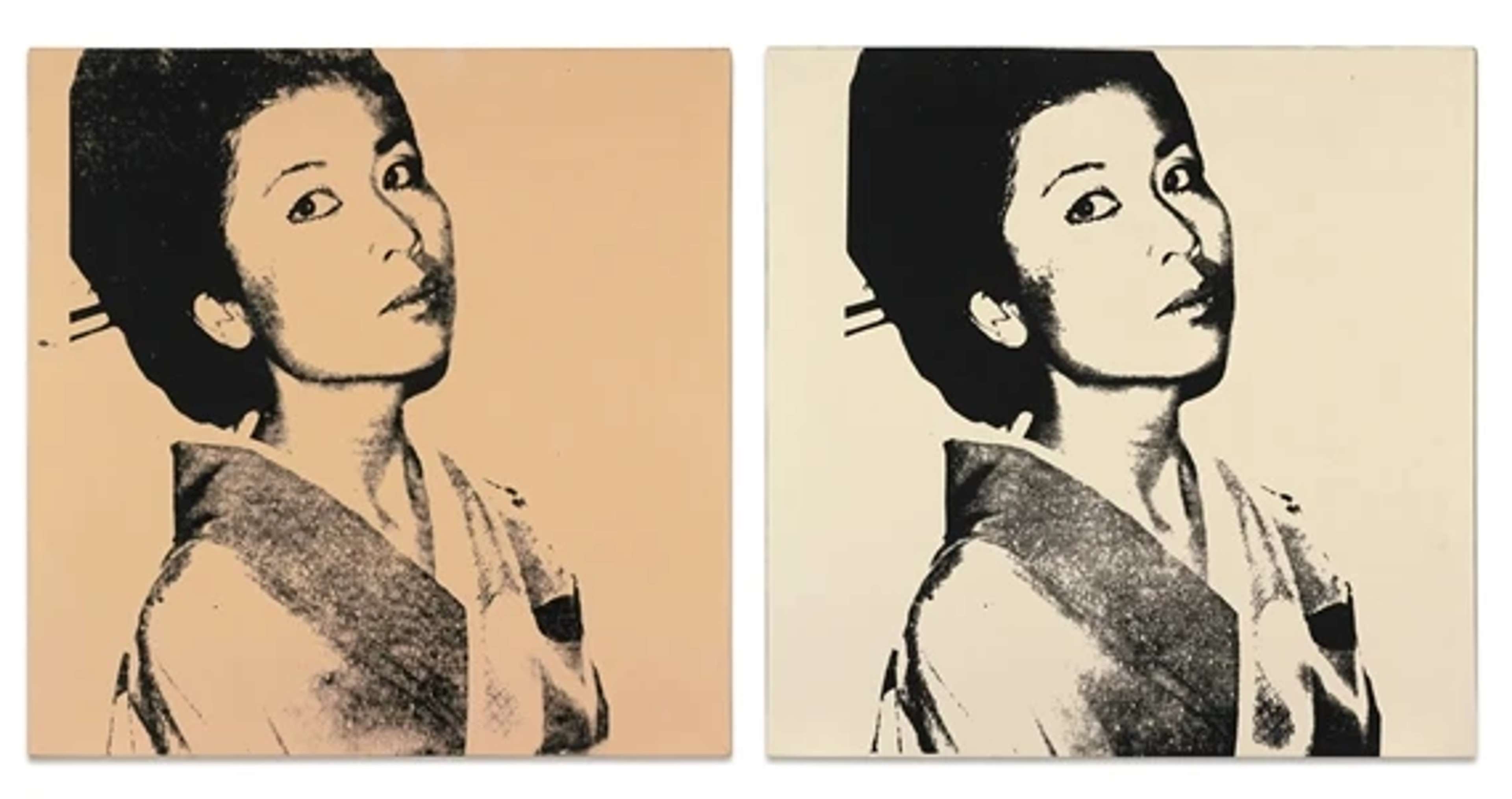 Image © Mutual Art / Kimiko Powers by Andy Warhol - MyArtBroker