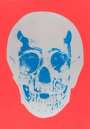 Damien Hirst: Till Death Do Us Part (coral red, silver gloss, true blue) - Signed Print