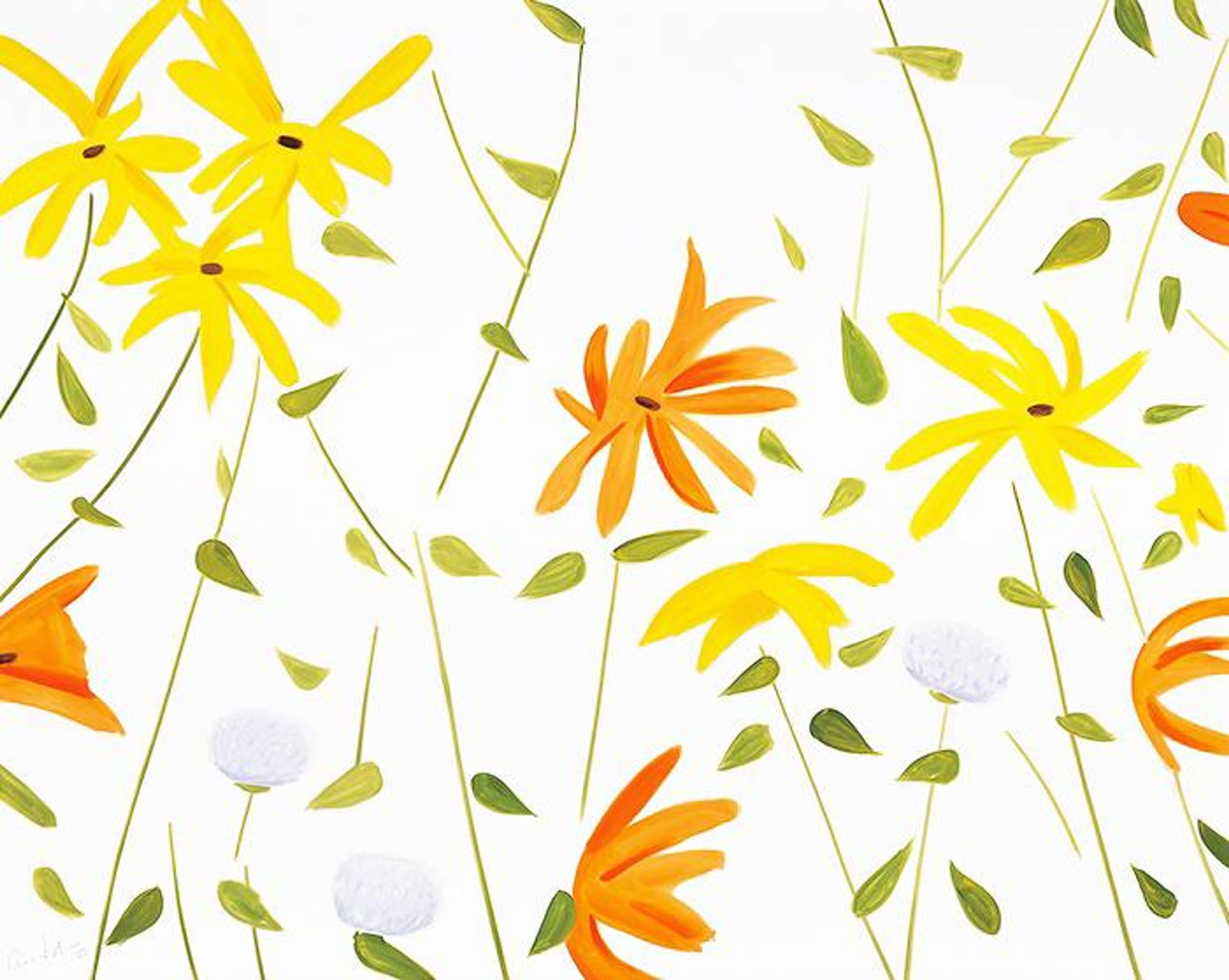 Flower 2 - Signed Print by Alex Katz 2017 - MyArtBroker