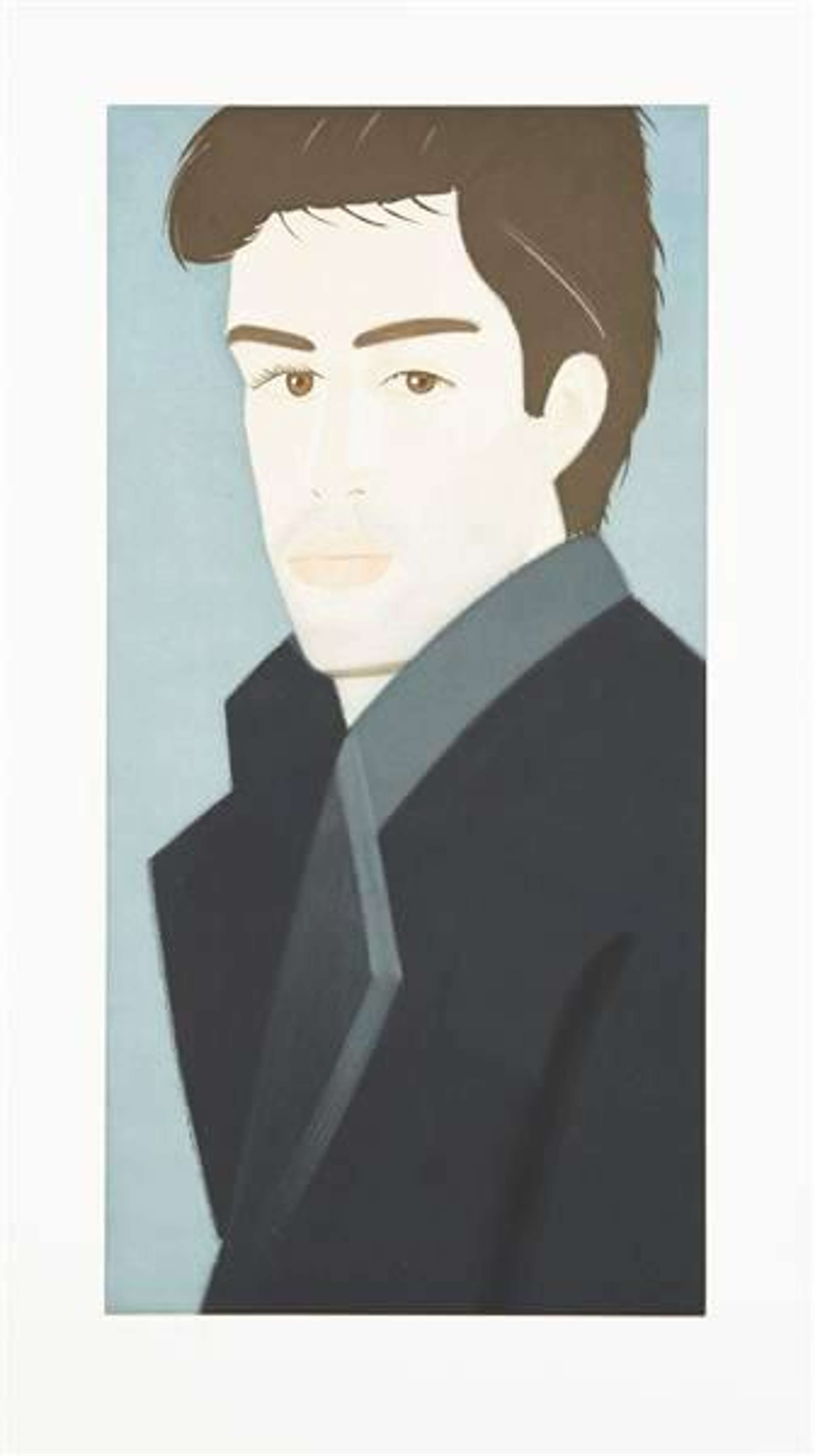 Vincent (Blue Coat) - Signed Print by Alex Katz 1993 - MyArtBroker