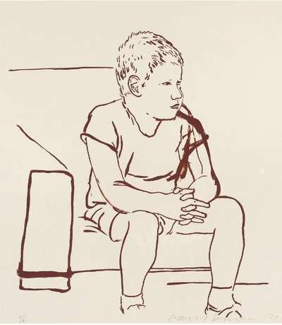 Albert Clark - Signed Print by David Hockney 1979 - MyArtBroker