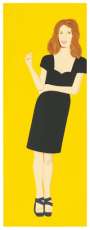 Alex Katz: Black Dress (Cecily) - Signed Print