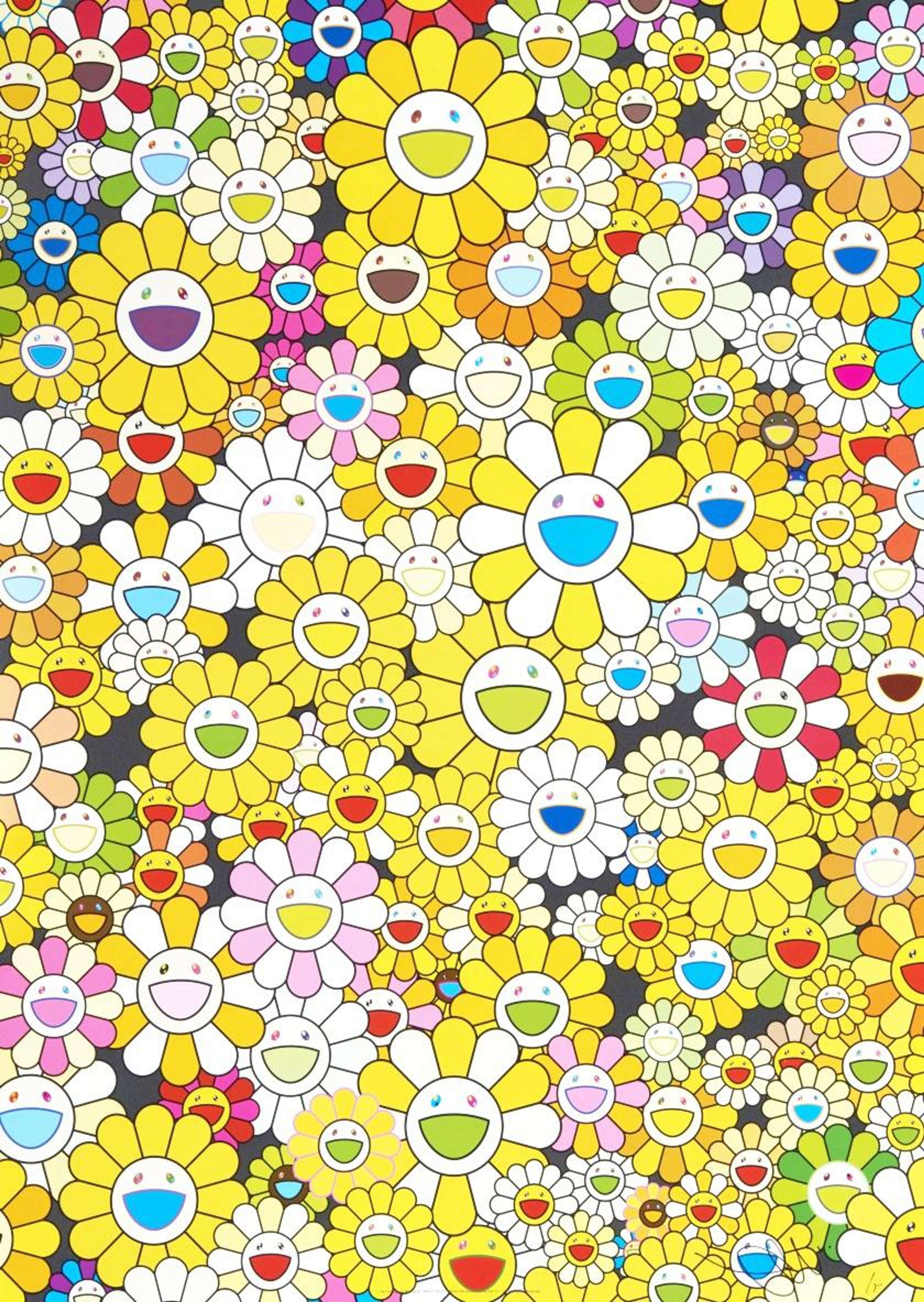 Homage To Monogold D by Takashi Murakami