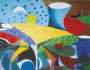 David Hockney: Fourth Detail, Snails Pace, March 27th 1995 - Signed Print