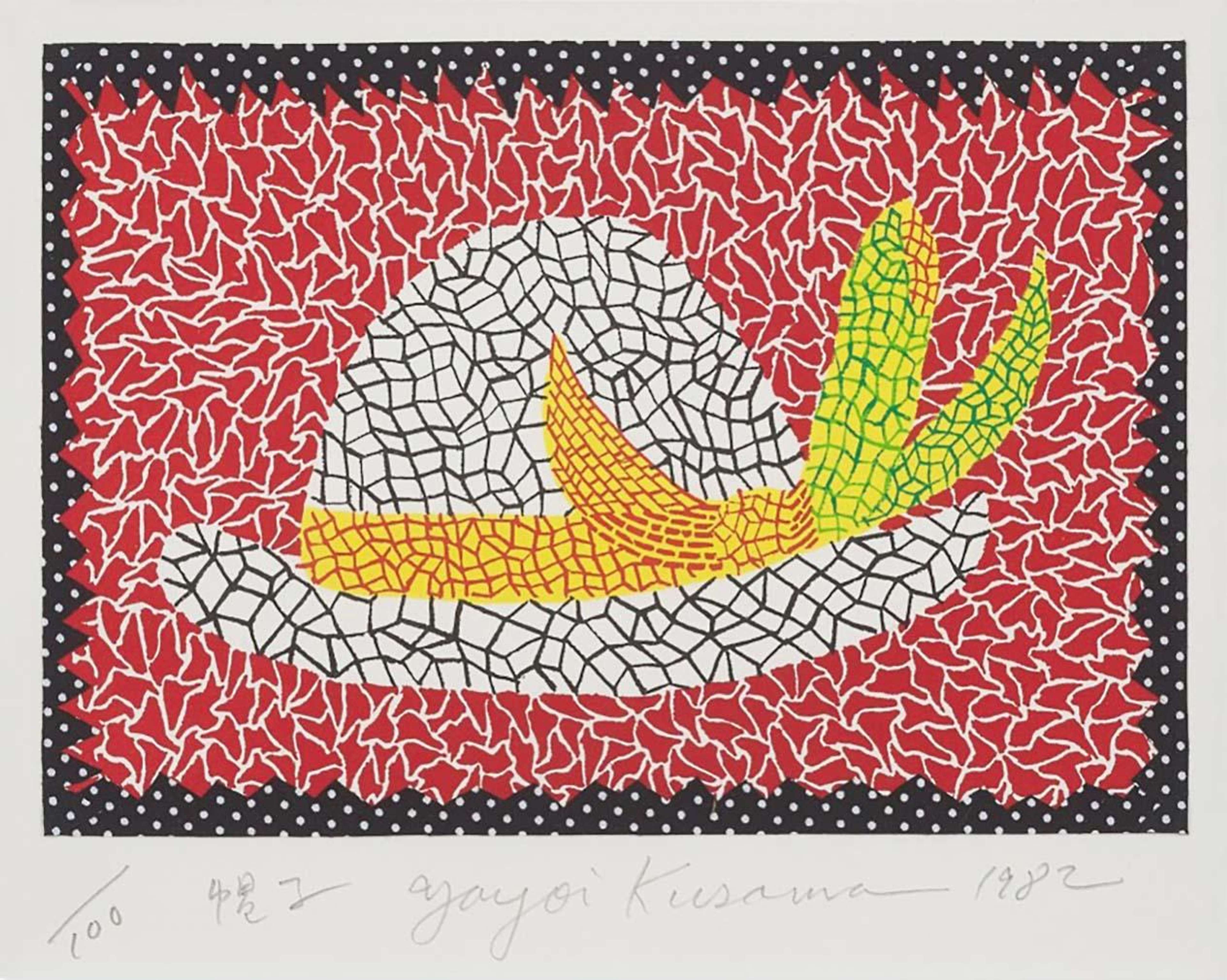 Hat - Signed Print by Yayoi Kusama 1982 - MyArtBroker