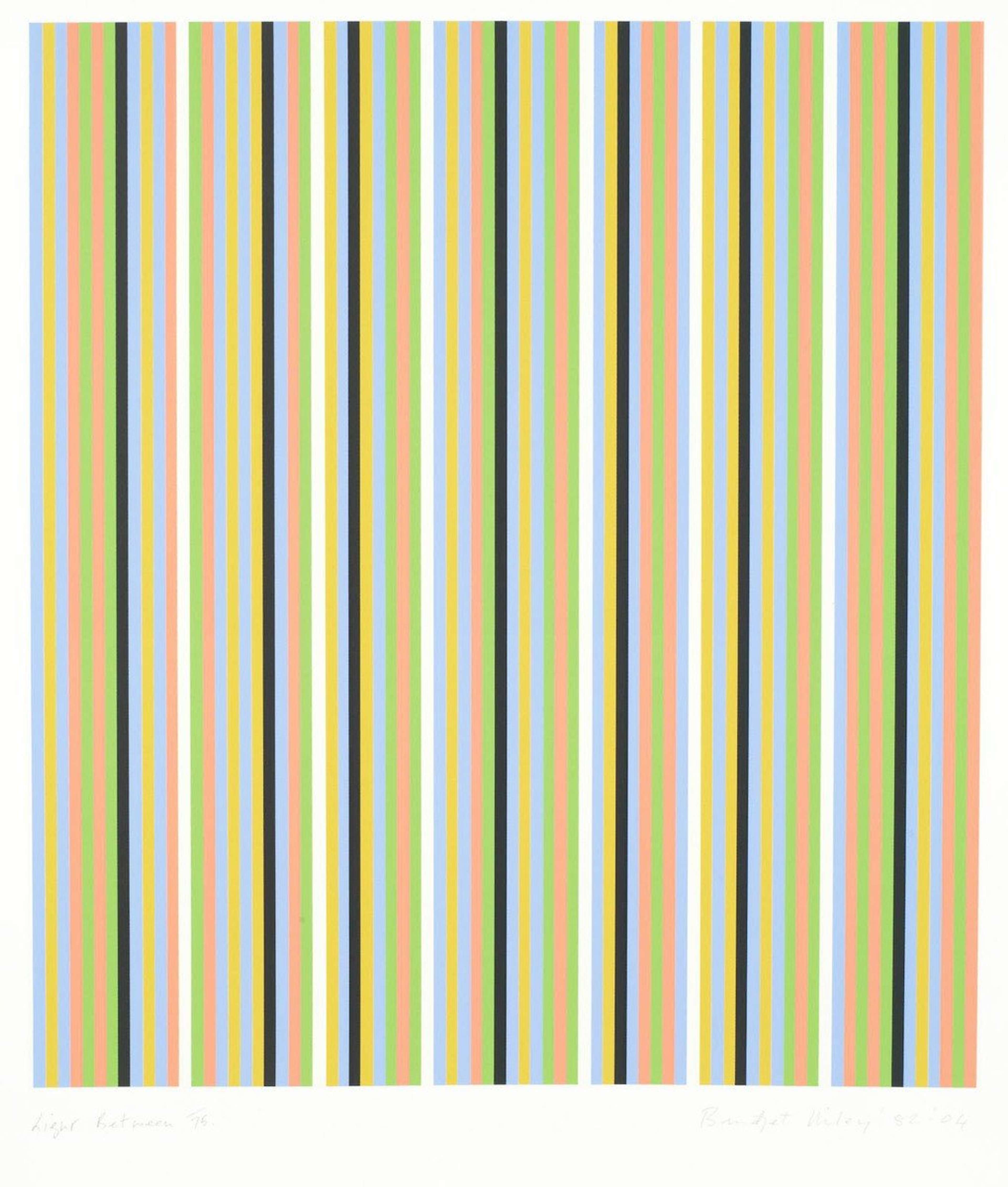 Light Between by Bridget Riley 