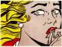 Roy Lichtenstein: Crying Girl - Signed Print