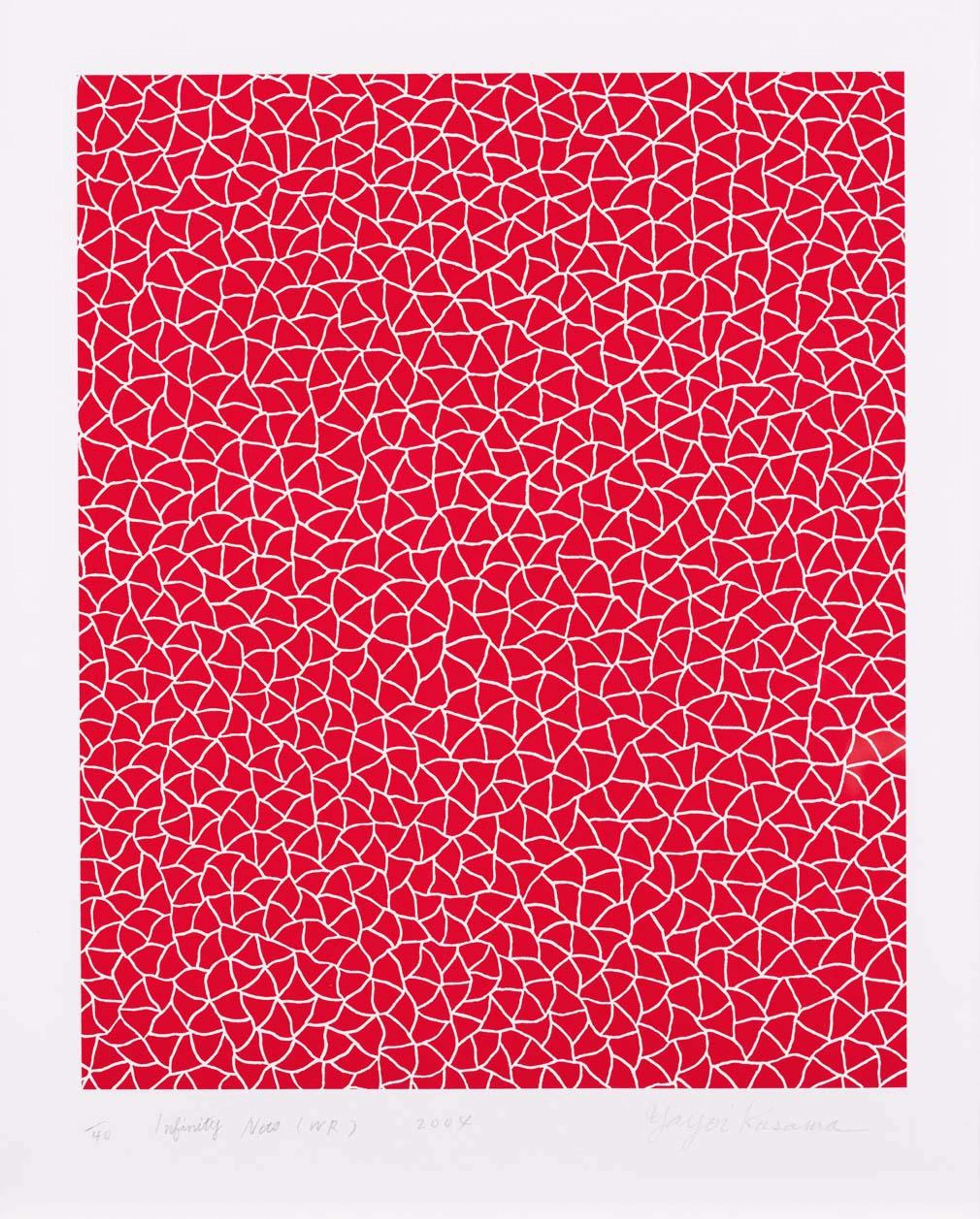 Infinity Nets (WR) - Signed Print by Yayoi Kusama 2004 - MyArtBroker