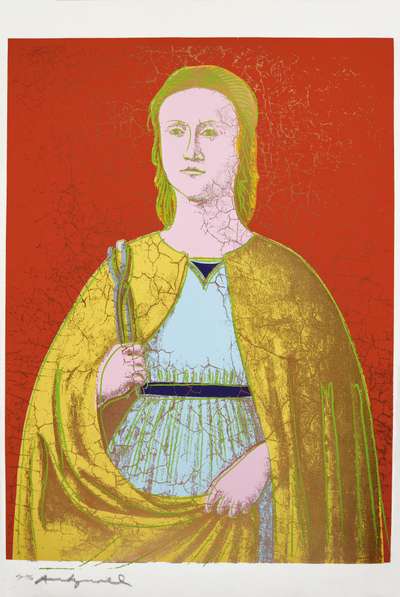 Saint Apollonia (TP) - Signed Print by Andy Warhol 1984 - MyArtBroker