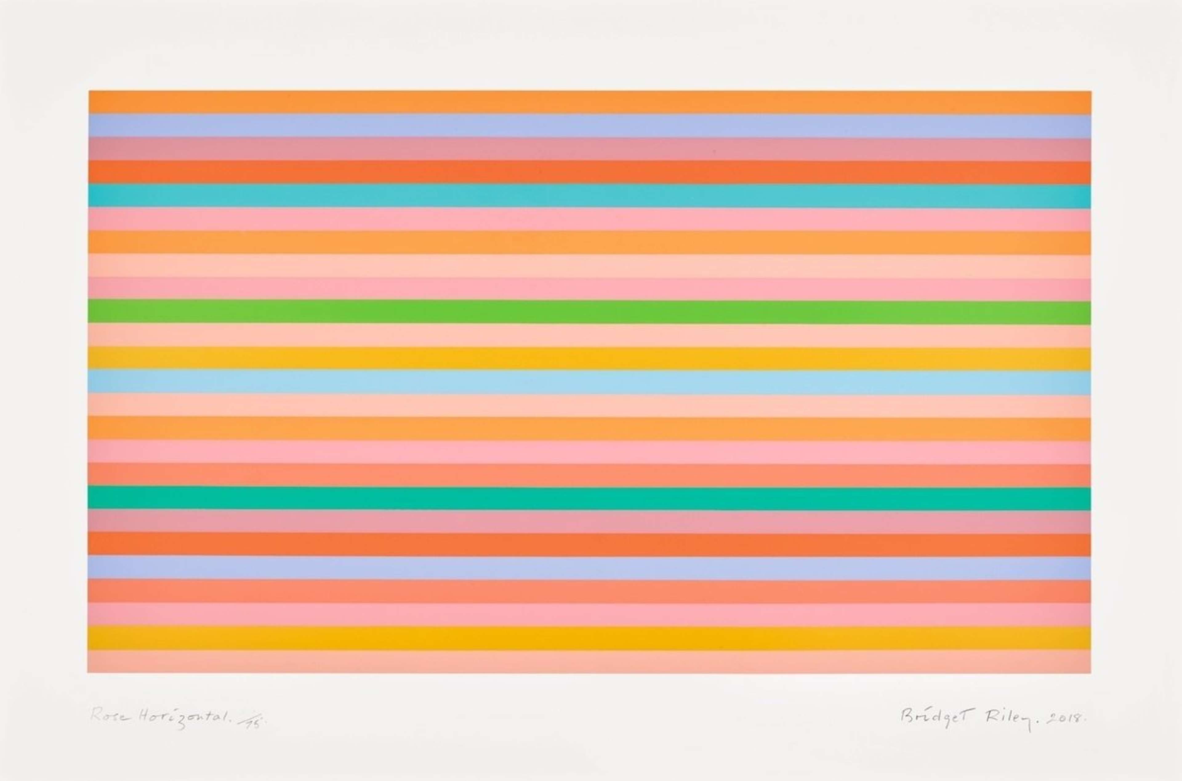 Rose Horizontal by Bridget Riley