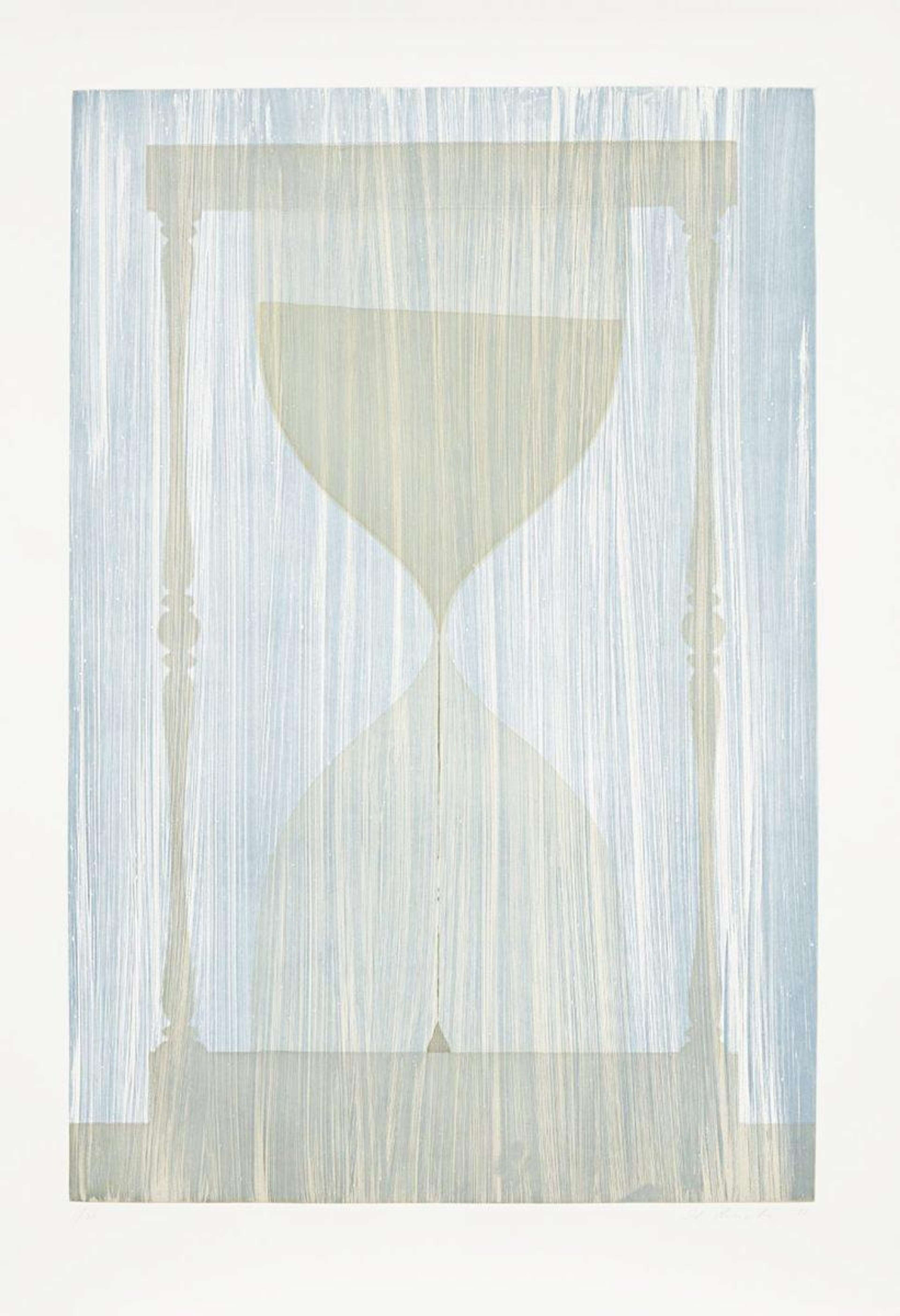 Hourglass - Signed Print by Ed Ruscha 1988 - MyArtBroker