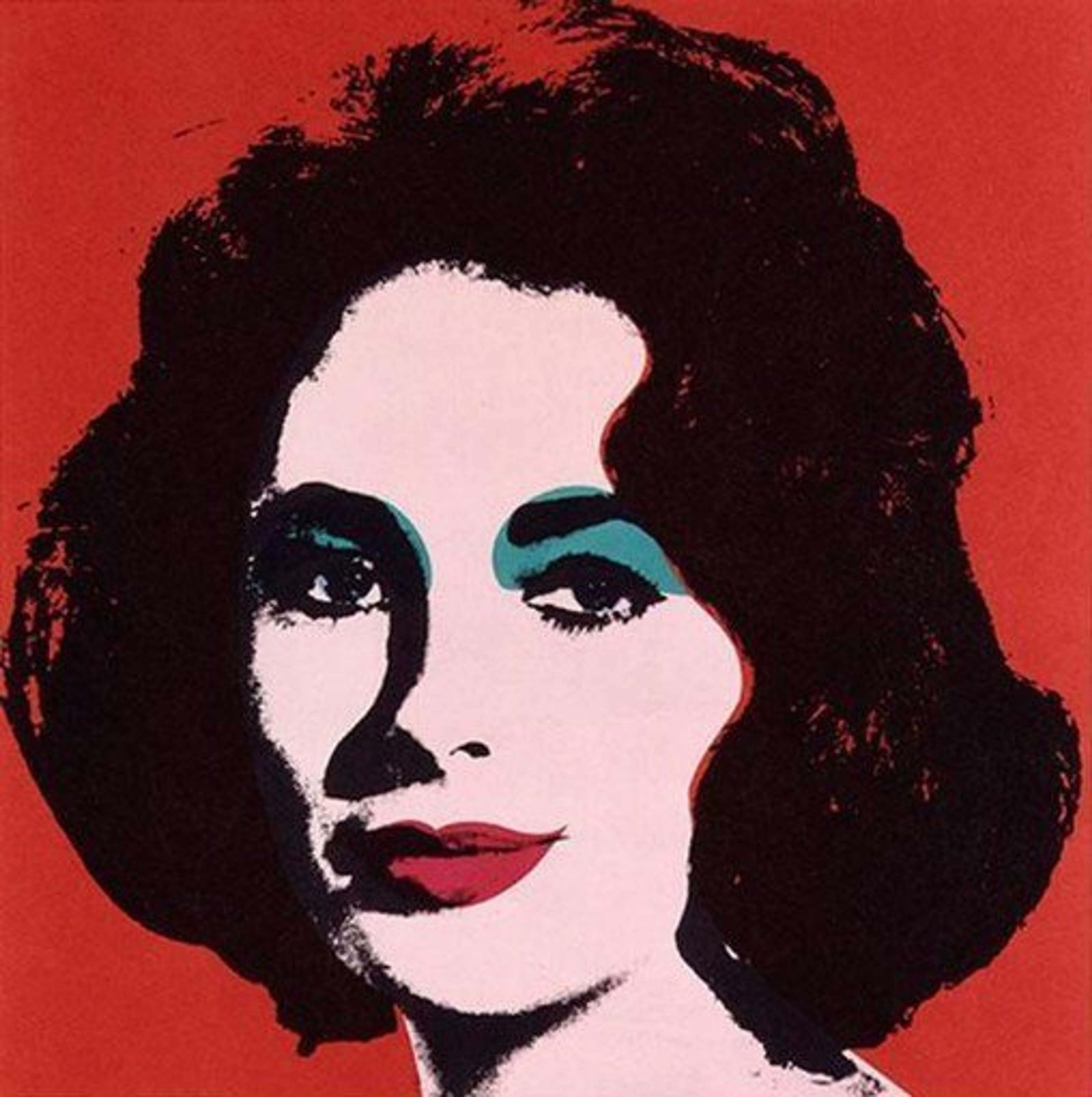 Liz by Andy Warhol