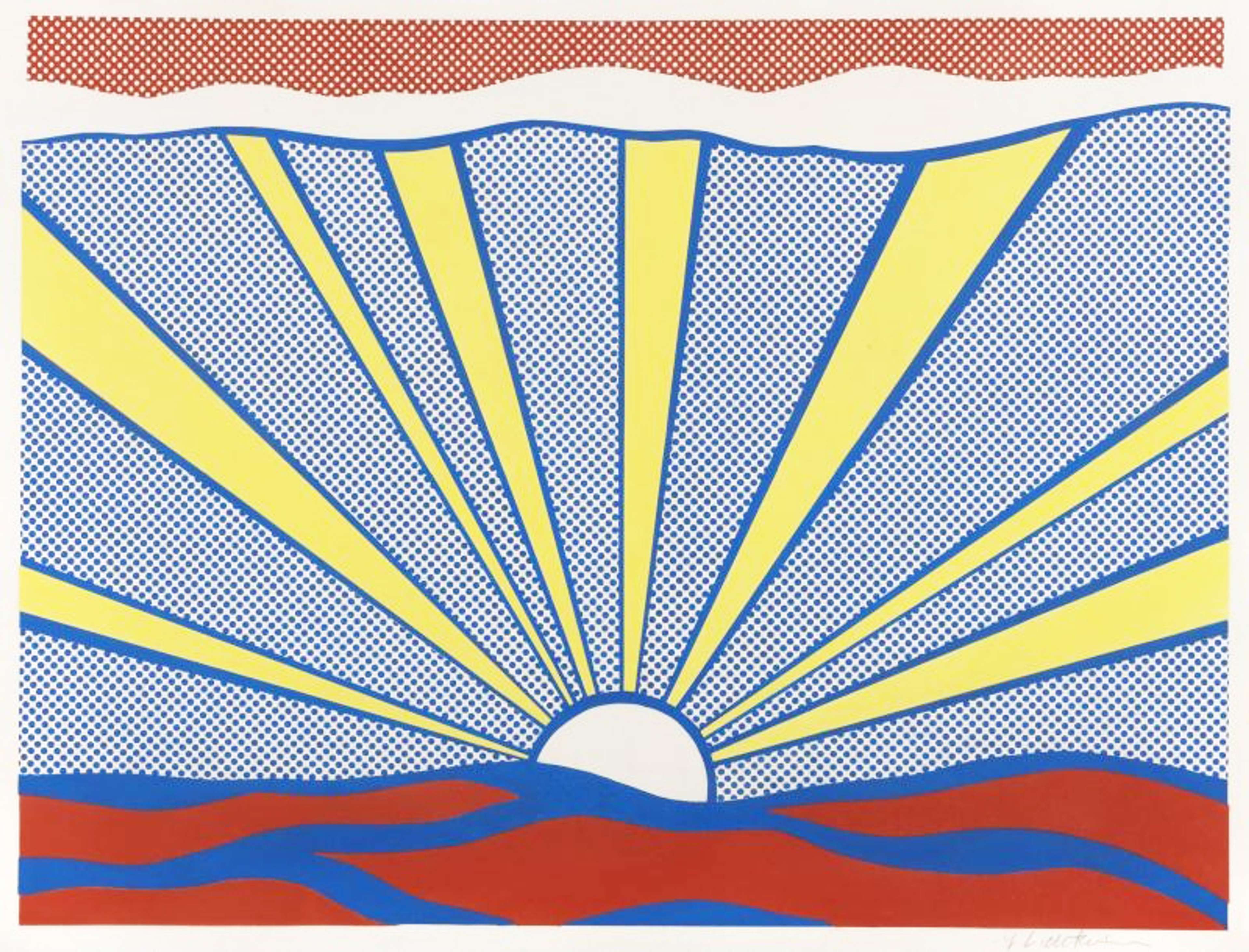 Sunrise by Roy Lichtenstein