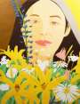 Alex Katz: Ada With Flowers - Signed Print