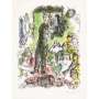 Marc Chagall: Le Grand Paysan - Signed Print