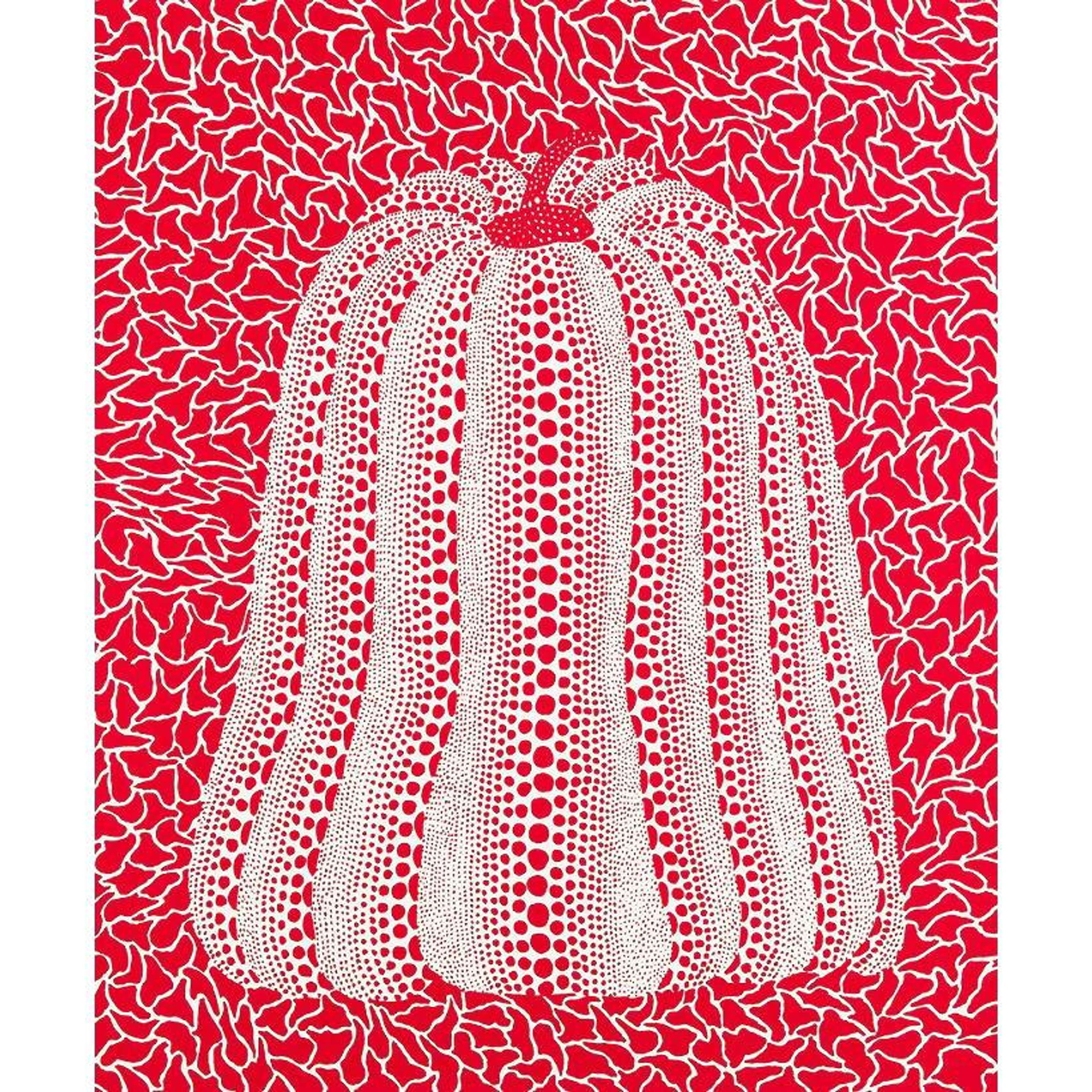 Pumpkin (red) , Kusama 25 - Signed Print by Yayoi Kusama 1983 - MyArtBroker