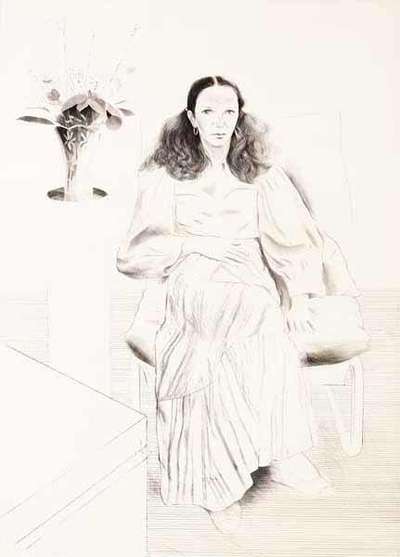 Brooke Hopper - Signed Print by David Hockney 1976 - MyArtBroker