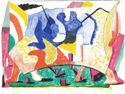 Twelve Fifteen - Signed Print by David Hockney 1991 - MyArtBroker