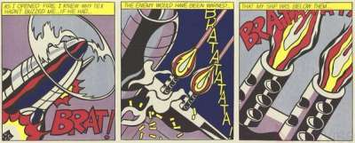 As I Opened Fire - Signed Print by Roy Lichtenstein 1966 - MyArtBroker