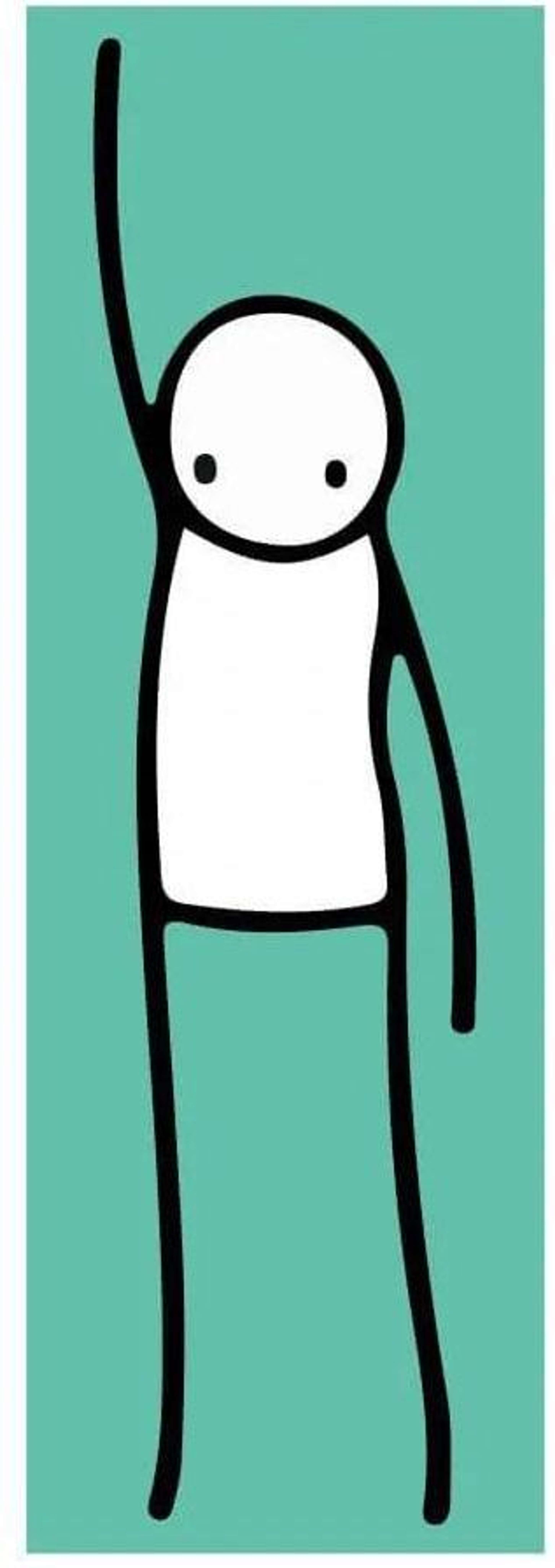 Liberty (green) by Stik