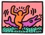 Keith Haring: Pop Shop V, Plate II - Unsigned Print