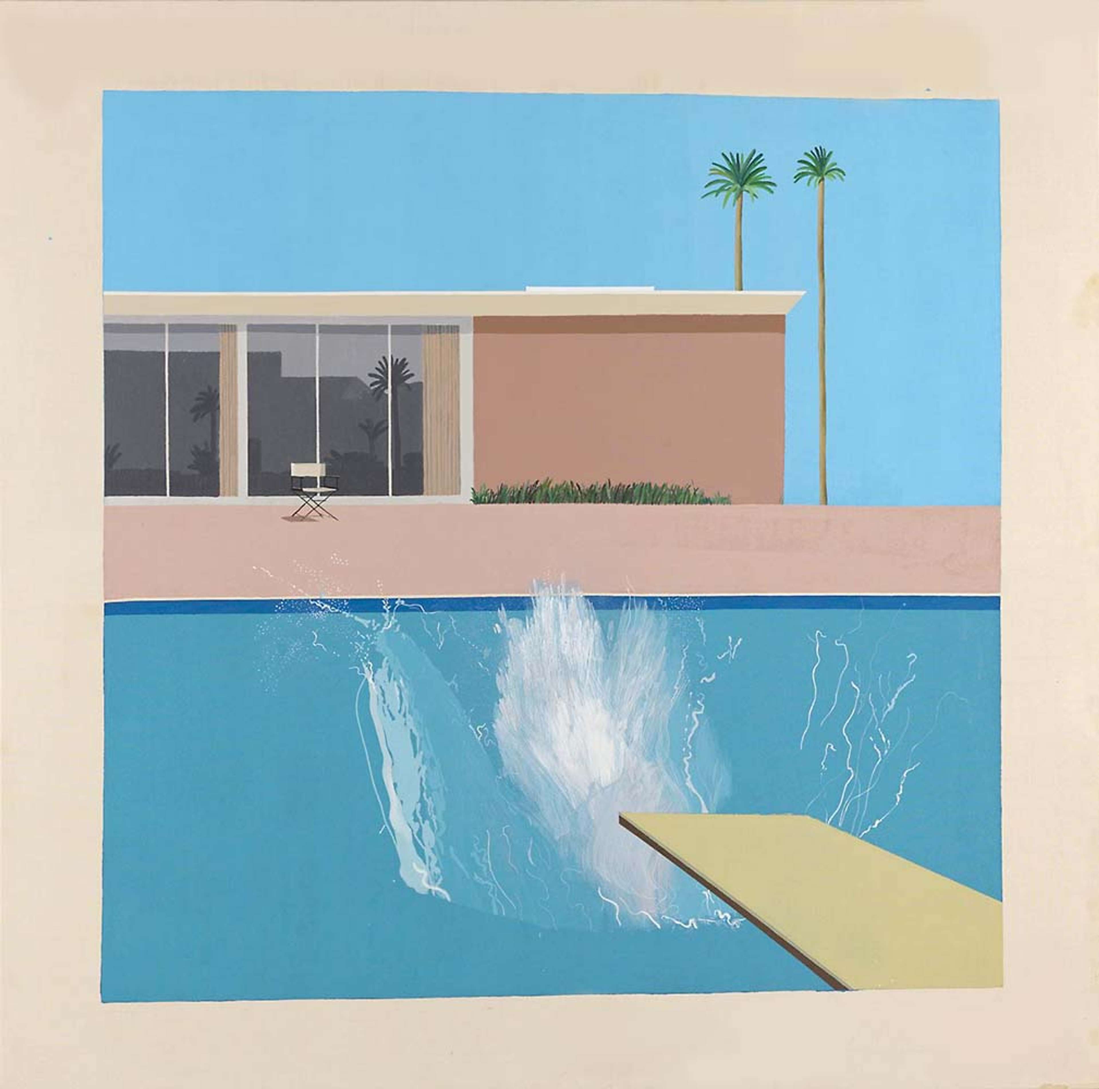 A Bigger Splash by David Hockney