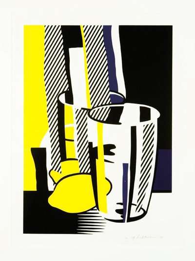 Before The Mirror - Signed Print by Roy Lichtenstein 1975 - MyArtBroker