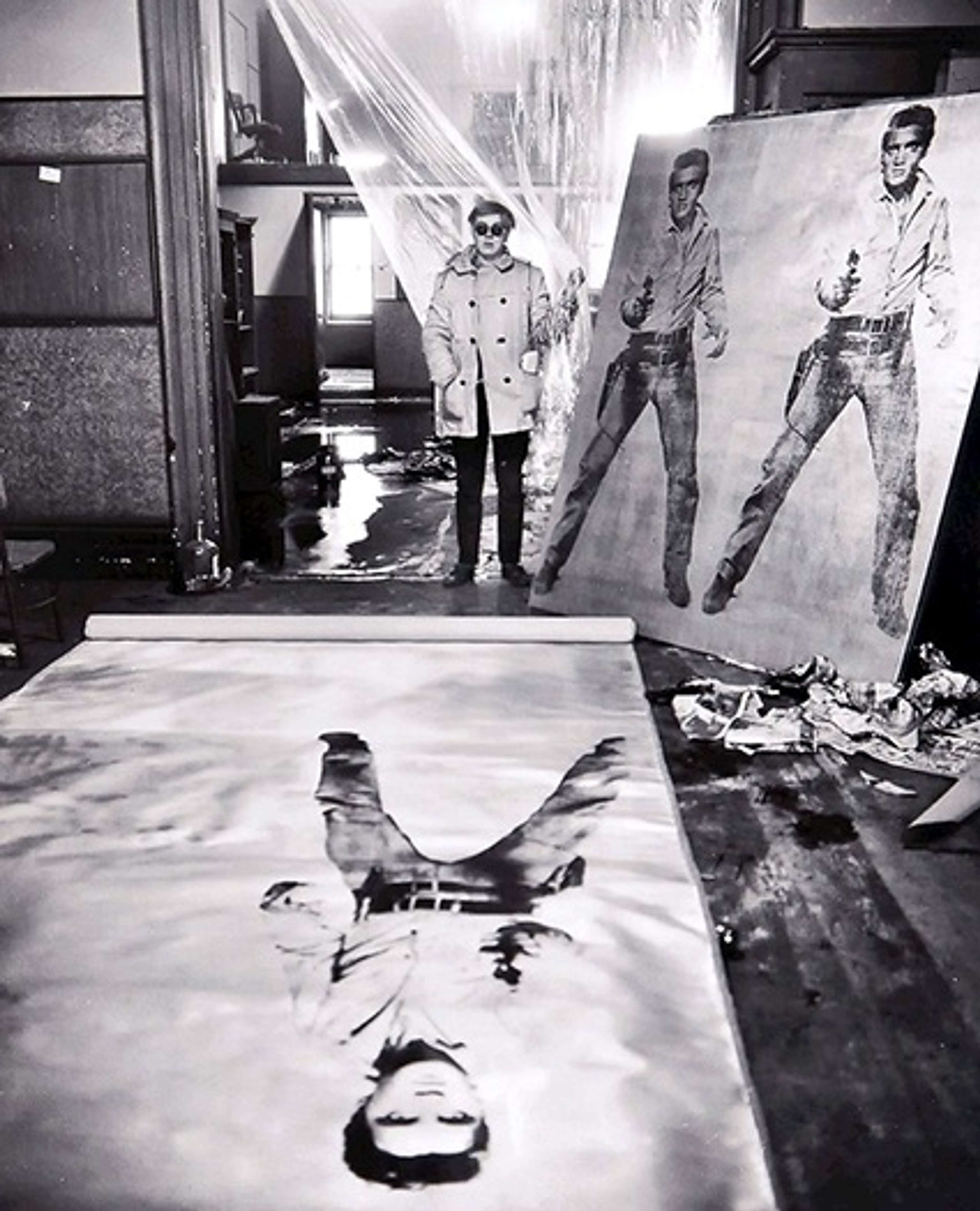 Andy Warhol in his first ‘Factory’ - MyArtBroker