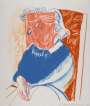 David Hockney: Portrait Of Mother II - Signed Print