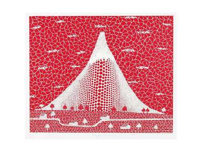 Mt. Fuji - Signed Print by Yayoi Kusama 1983 - MyArtBroker