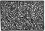 Keith Haring: Plate V, Untitled 1 - 6 - Signed Print