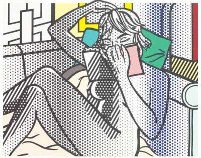 Nude Reading - Signed Print by Roy Lichtenstein 1994 - MyArtBroker
