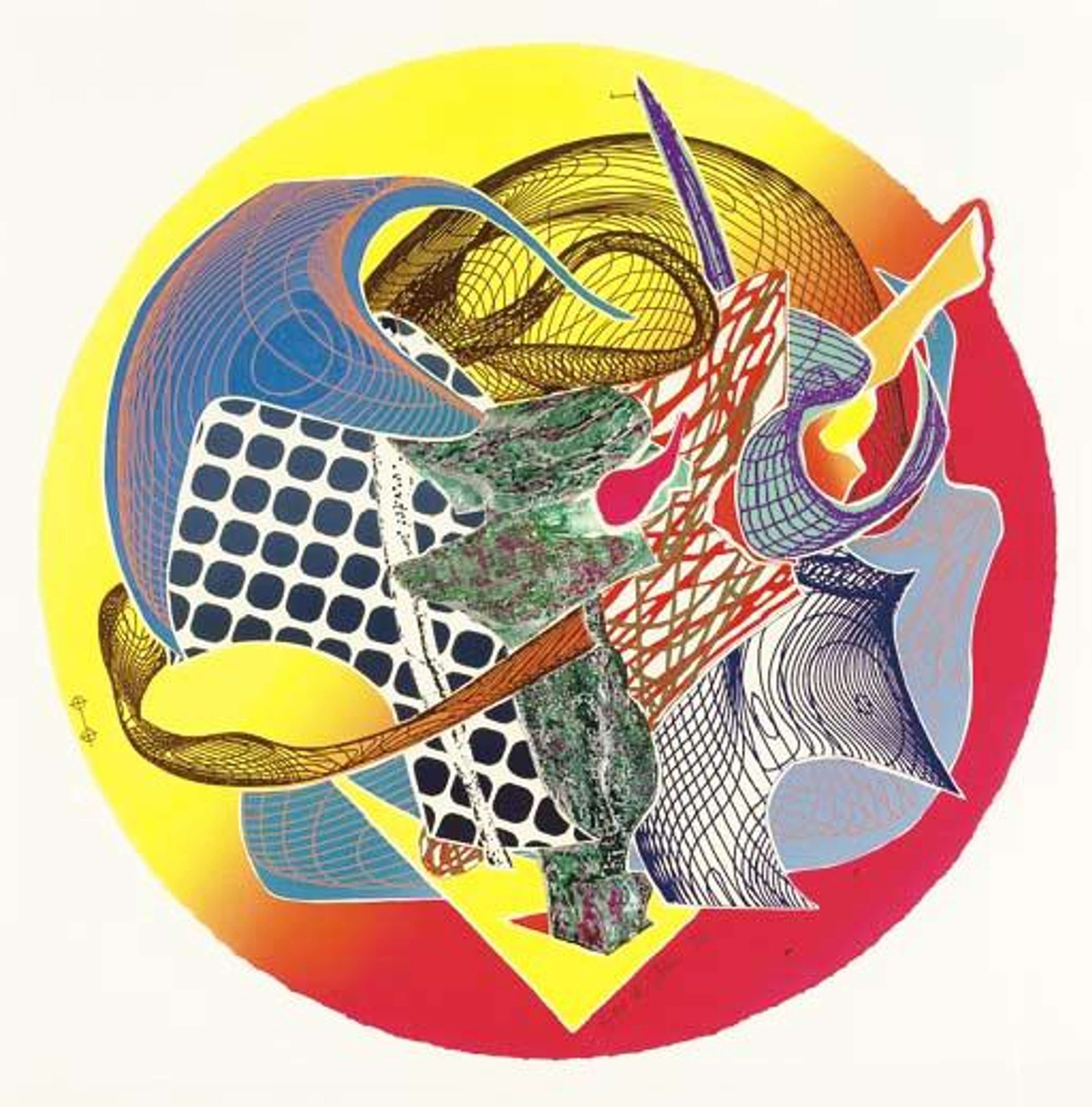 Calnagor - Signed Print by Frank Stella 1995 - MyArtBroker