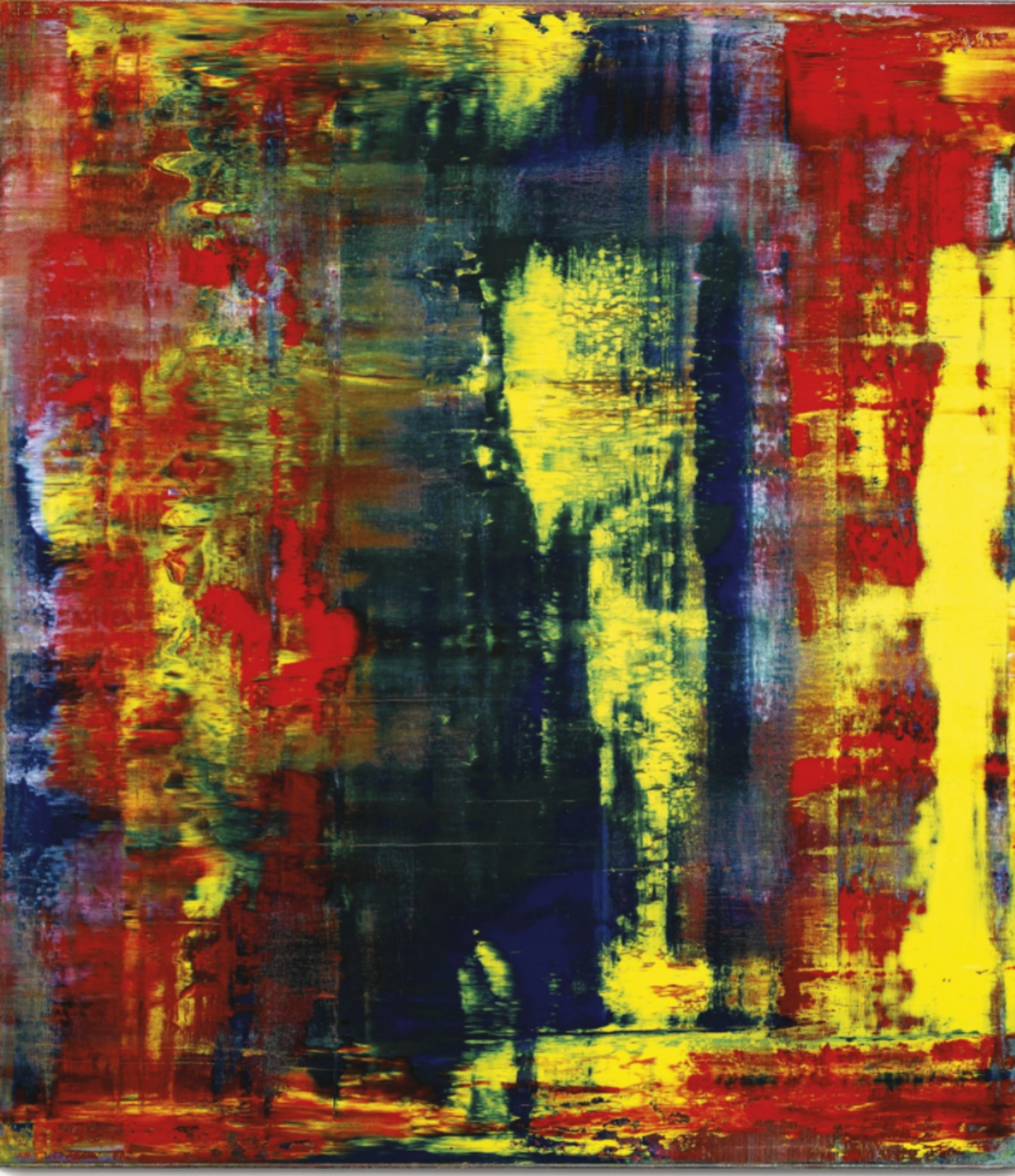 Abstraktes Bild 809-4 by Gerhard Richter 