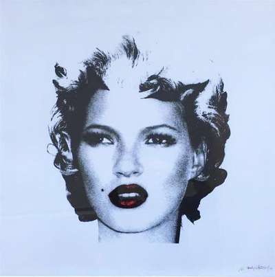 Kate Moss (AP) - Signed Print by Banksy 2005 - MyArtBroker