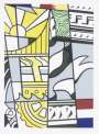 Roy Lichtenstein: Bicentennial Print - Signed Print