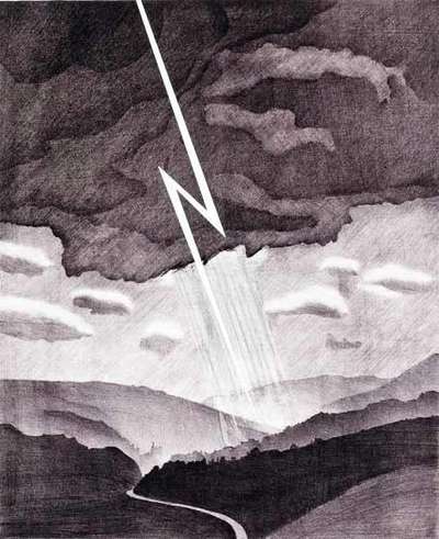 Lightning - Signed Print by David Hockney 1973 - MyArtBroker