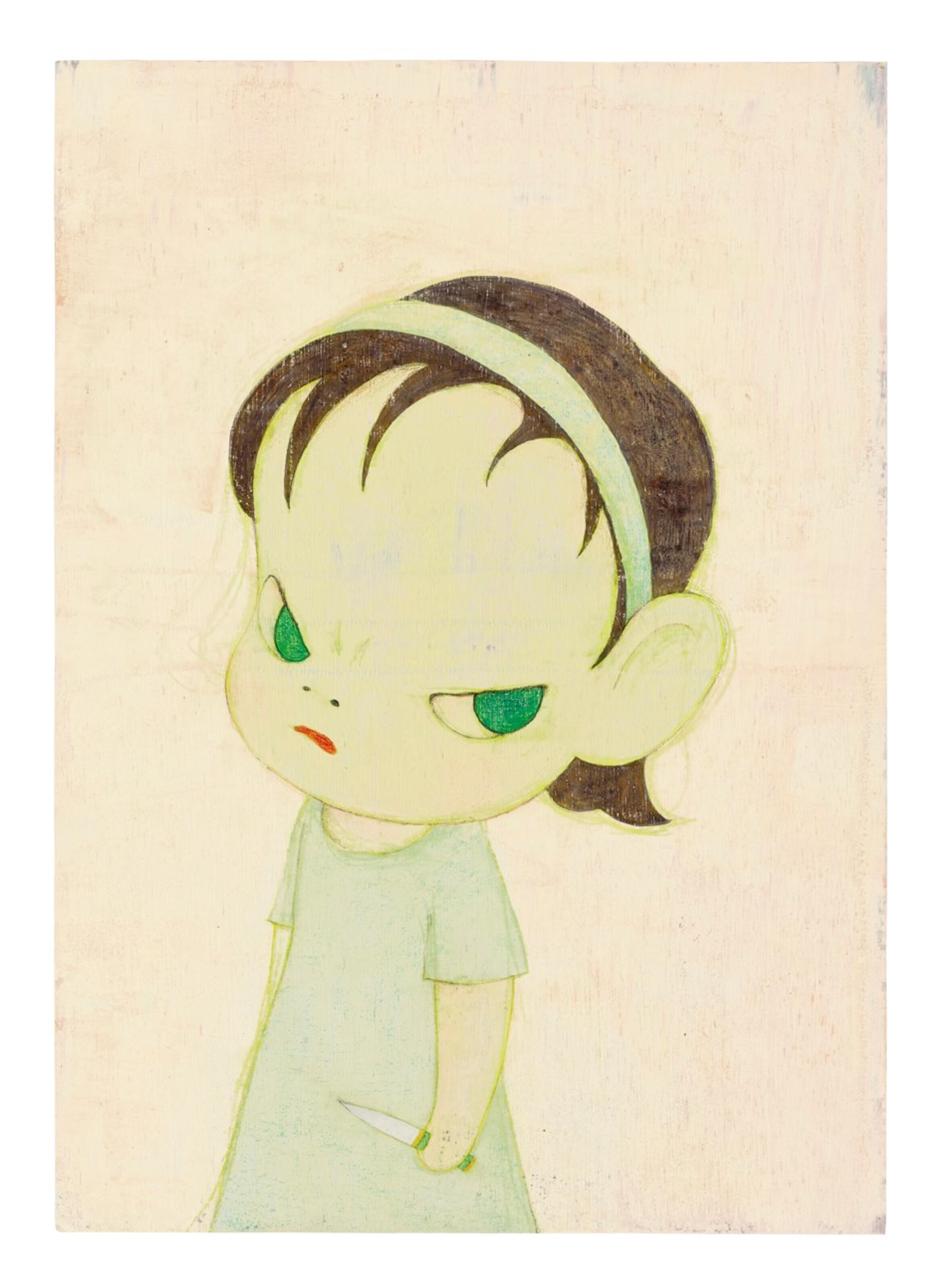 Girl with a Knife, Yoshitomo Nara 