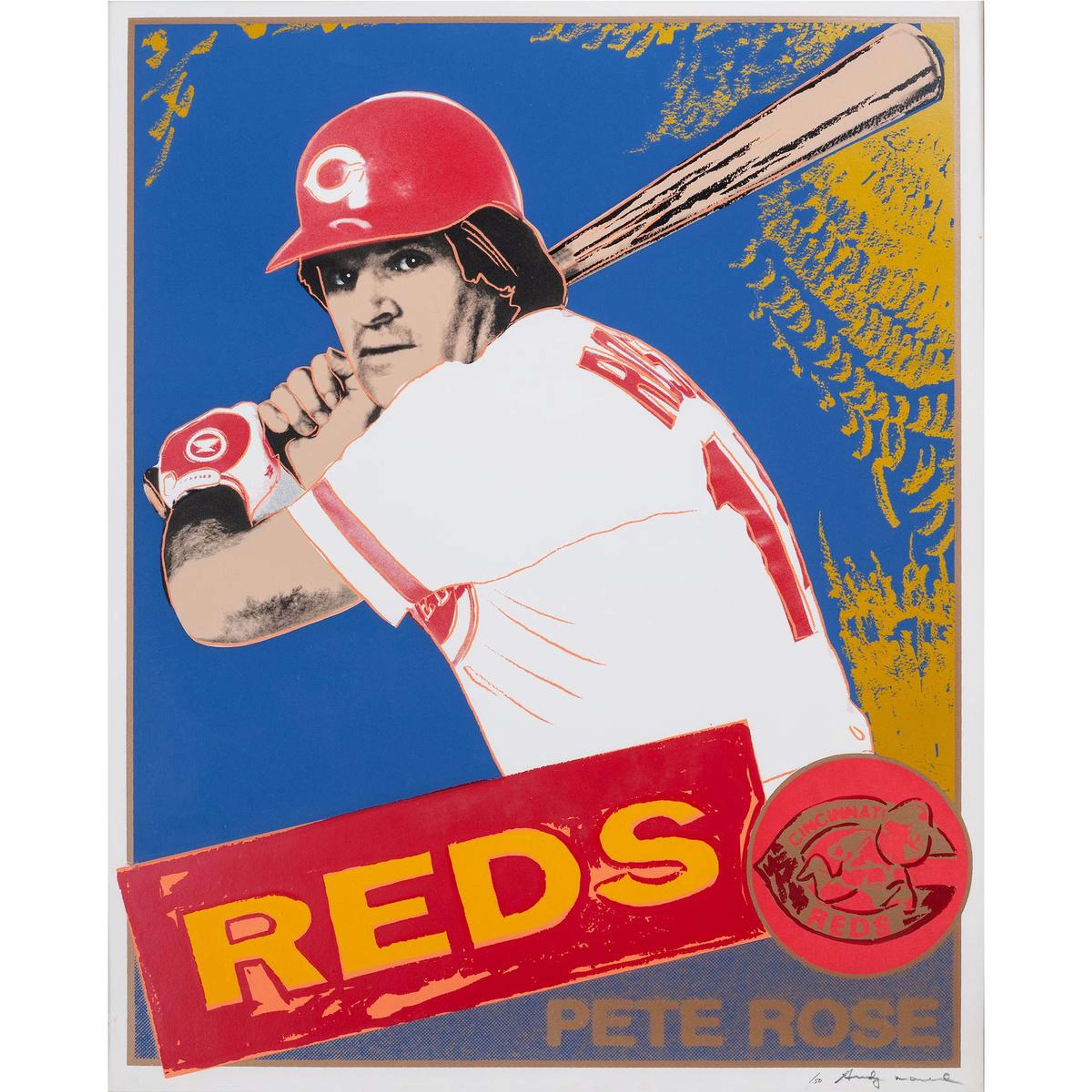 Pete Rose (F. & S. II.360B) - Signed Print by Andy Warhol 1985 - MyArtBroker