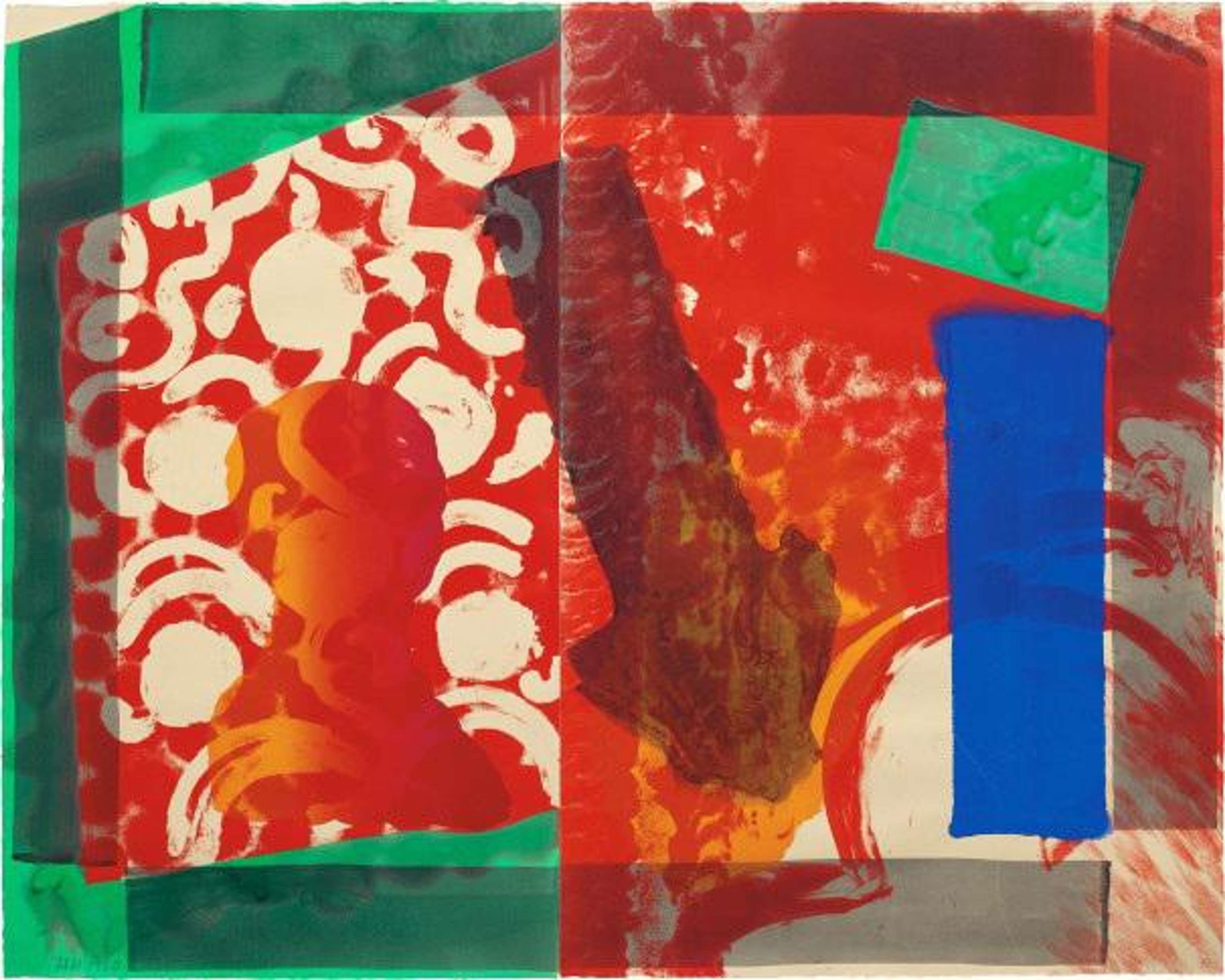 Moonlight - Signed Print by Howard Hodgkin 1980 - MyArtBroker