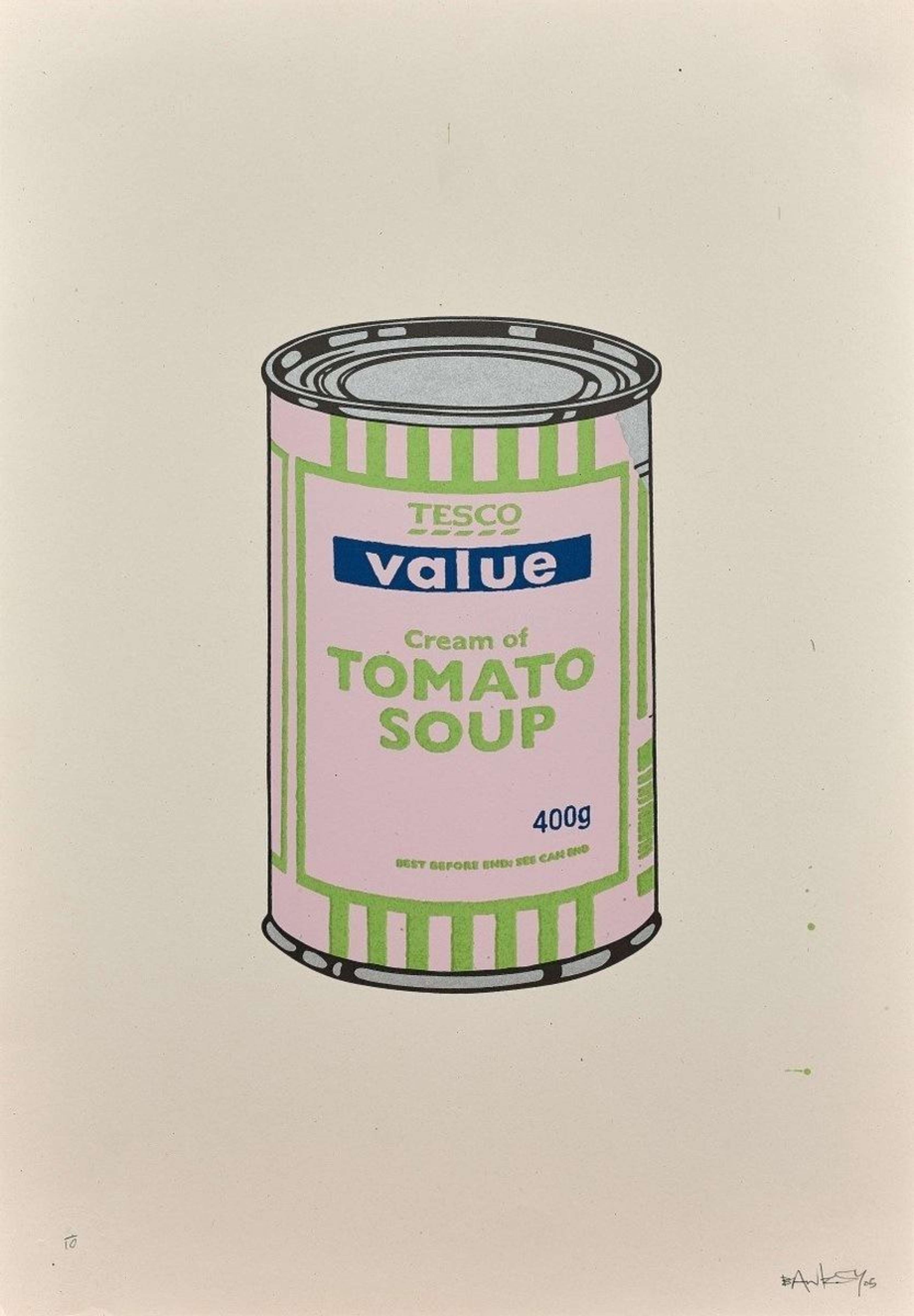 Soup Can (lilac, lime and blue) - Signed Print by Banksy 2005 - MyArtBroker