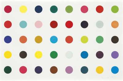 Methyl Phenylsulfoxide - Signed Print by Damien Hirst 2010 - MyArtBroker