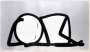 Stik: Sleeping Baby (silver) - Signed Print