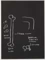 Jean-Michel Basquiat: Anatomy, Vertical Median - Signed Print