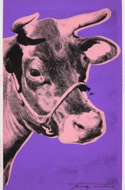 Cow (F. & S. II.12A) - Signed Print by Andy Warhol 1976 - MyArtBroker