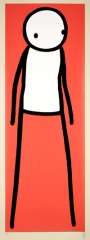 Stik: Walk (red) - Signed Print