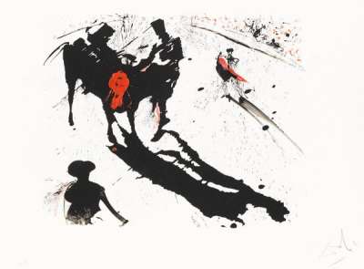Bullfight No. 1 - Signed Print by Salvador Dali 1965 - MyArtBroker