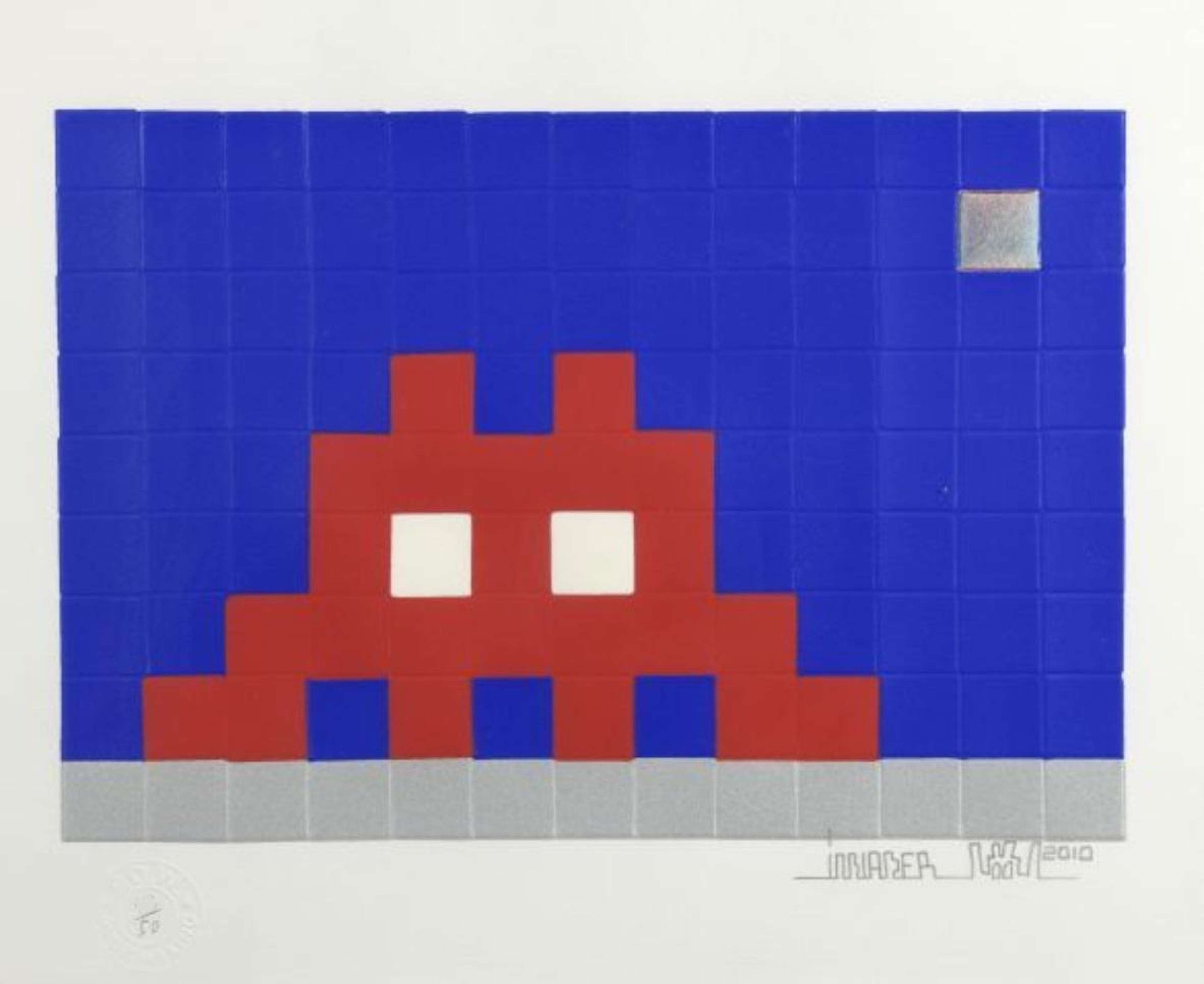 Home Moon - Signed Print by Invader 2010 - MyArtBroker