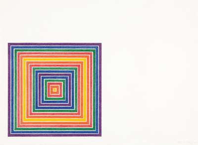 Honduras Lottery Co. - Signed Print by Frank Stella 1972 - MyArtBroker