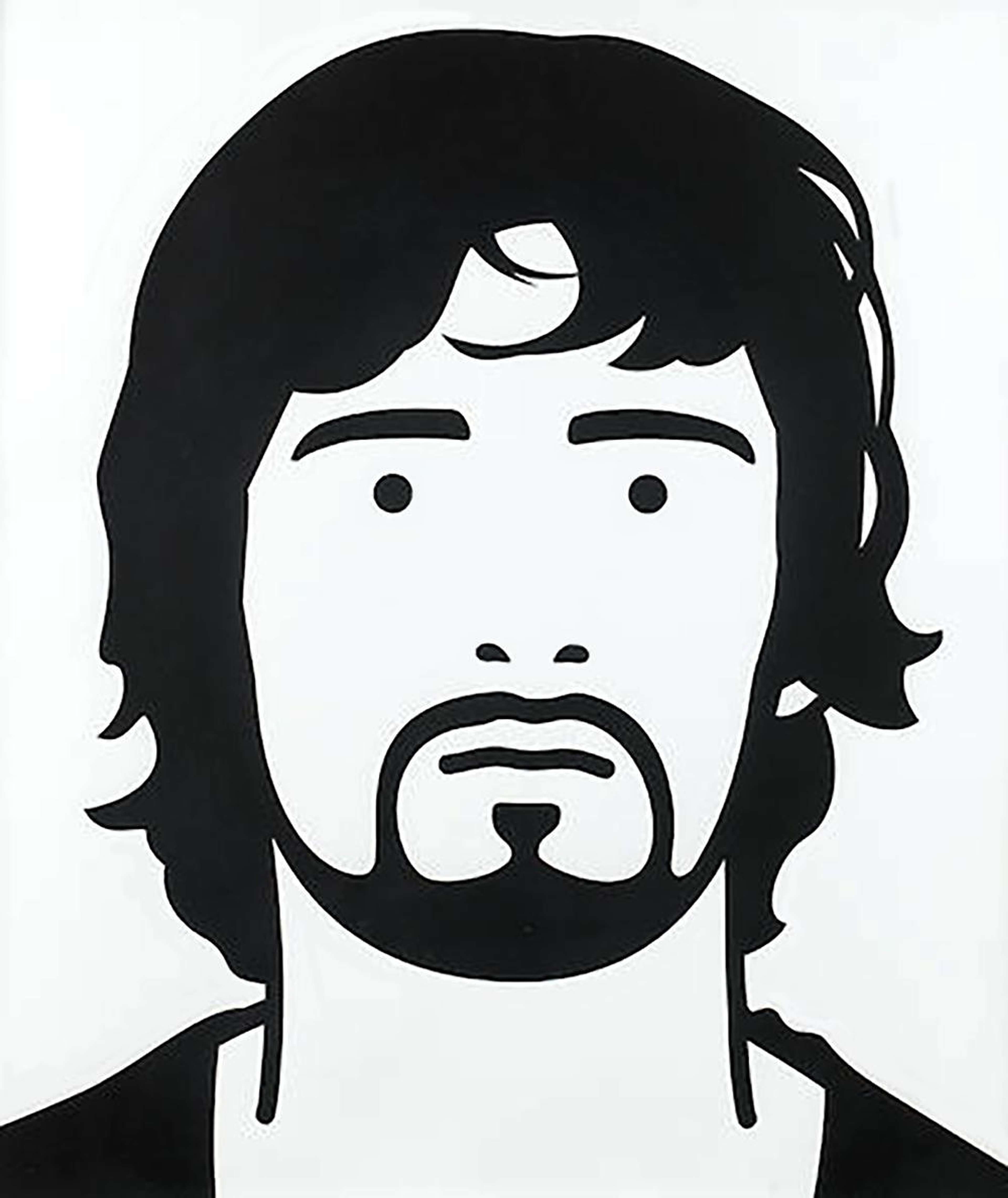 Gary Popstar - Signed Print by Julian Opie 1998 - MyArtBroker